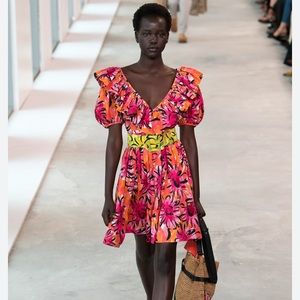 Michael Kors Collection Floral Dress